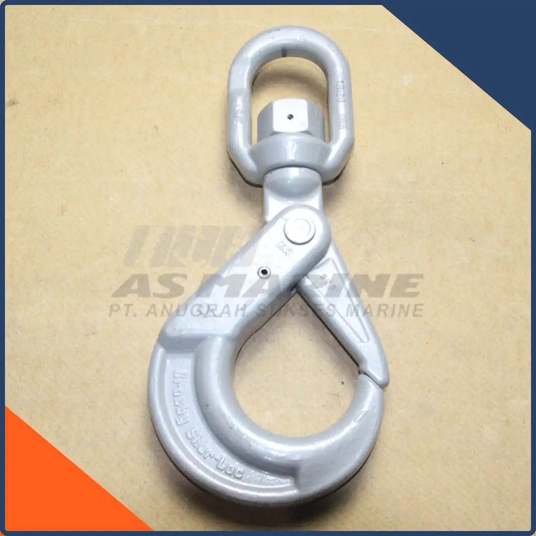 Crosby USA Swivel Shur-Loc Hook / Kait / Gancu S1326 3/4 Inch